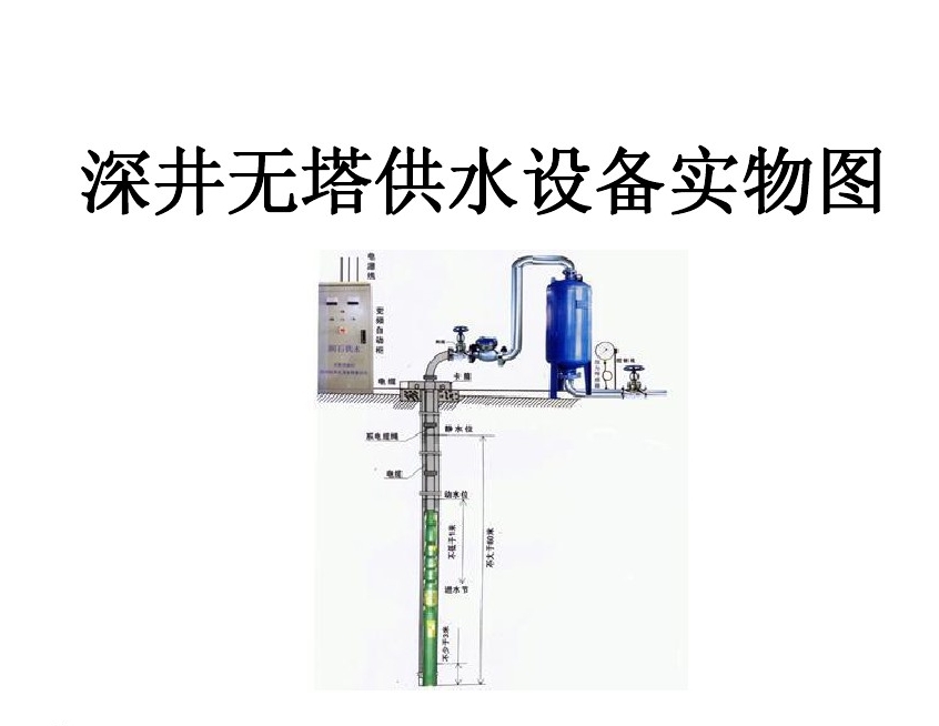 绵阳涪城区井泵无塔式供水设备